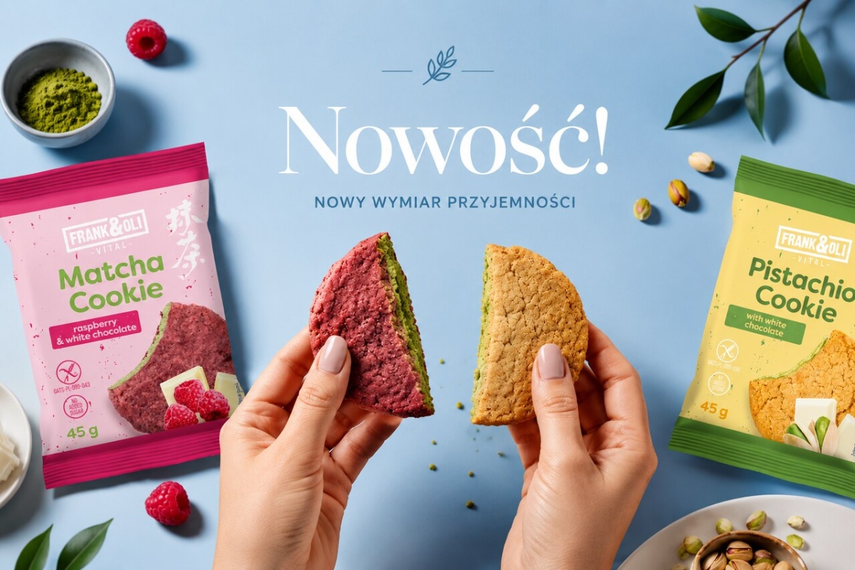 Pistacja, matcha, sakura – tych wiosennych smaków nie można przegapić! Poznaj nowości Frank&Oli